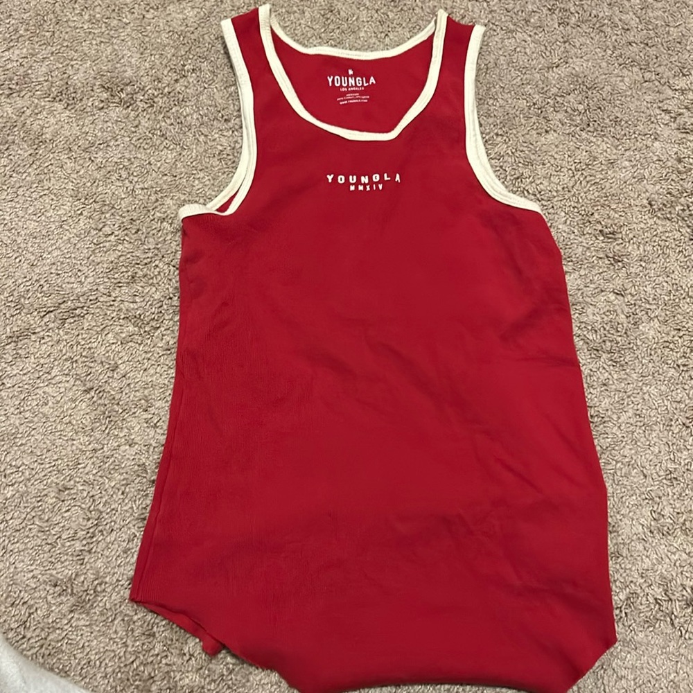 YoungLA rocket ribbed tank.